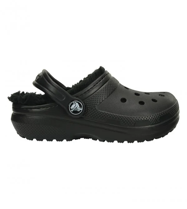 كروكس Crocs Black Slippers For Kids Unisex
